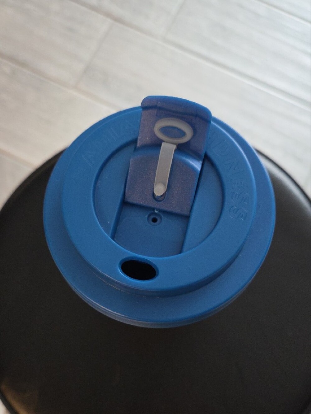 Dutch Bros White & Blue Logo Travel Cup - Picture 3 of 4